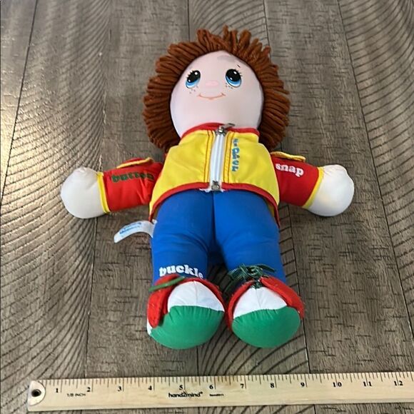 Vintage 1984 Dapper Dan Playskool Interactive Doll Kid 🧒 Skills! - Picture 13 of 17